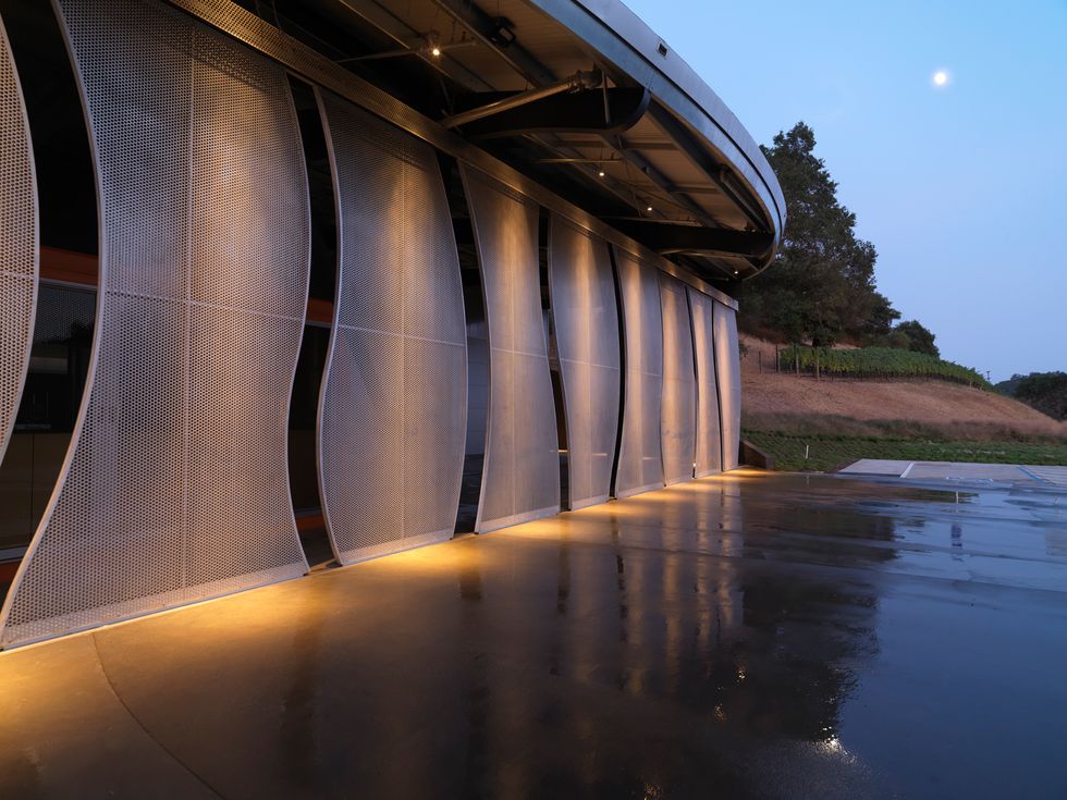100-Point Cabernet Pairs With Mod Design at Napa's Odette Estate