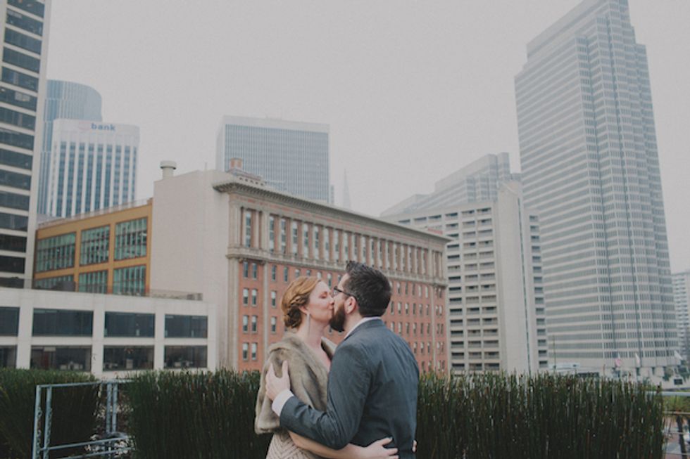 City Hall Wedding Gives Nod to Simple Pleasures