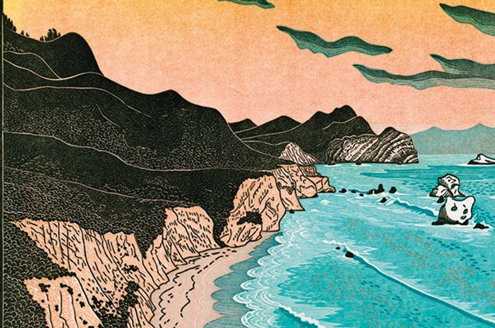 Woodcut Artist Tom Killion Captures the Magic of the California Coast