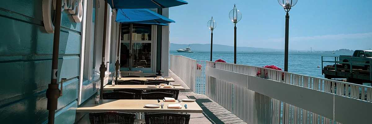 Alfresco eats, luxe stays + artistic community meet on Sausalito's iconic waterfront