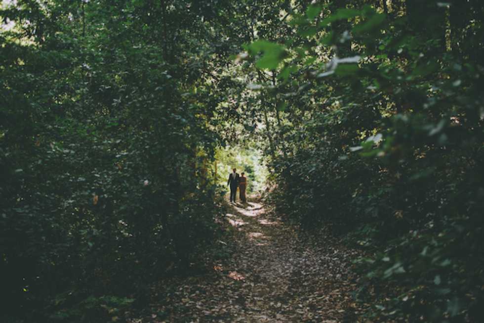 Wedding Inspiration: A Sparkling Redwood Ceremony for Two SF Hippies