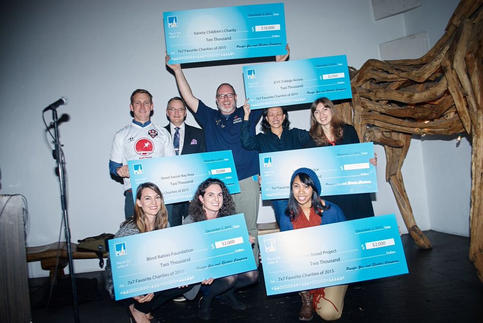 PG&E and 7x7 Toast to San Francisco's Favorite Charity