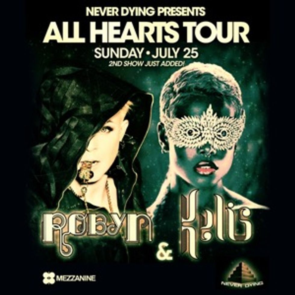Robyn and Kelis "All Hearts" Tour @ Mezzanine