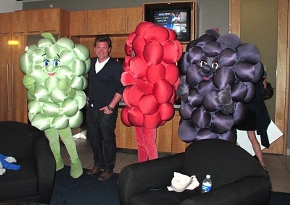 Tyler Florence Loves The Grapes (And Ballpark Dogs)