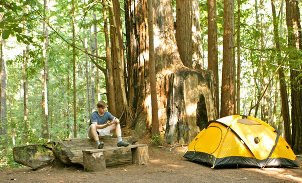 Weekend Sherpa: Butano Backcountry Camping