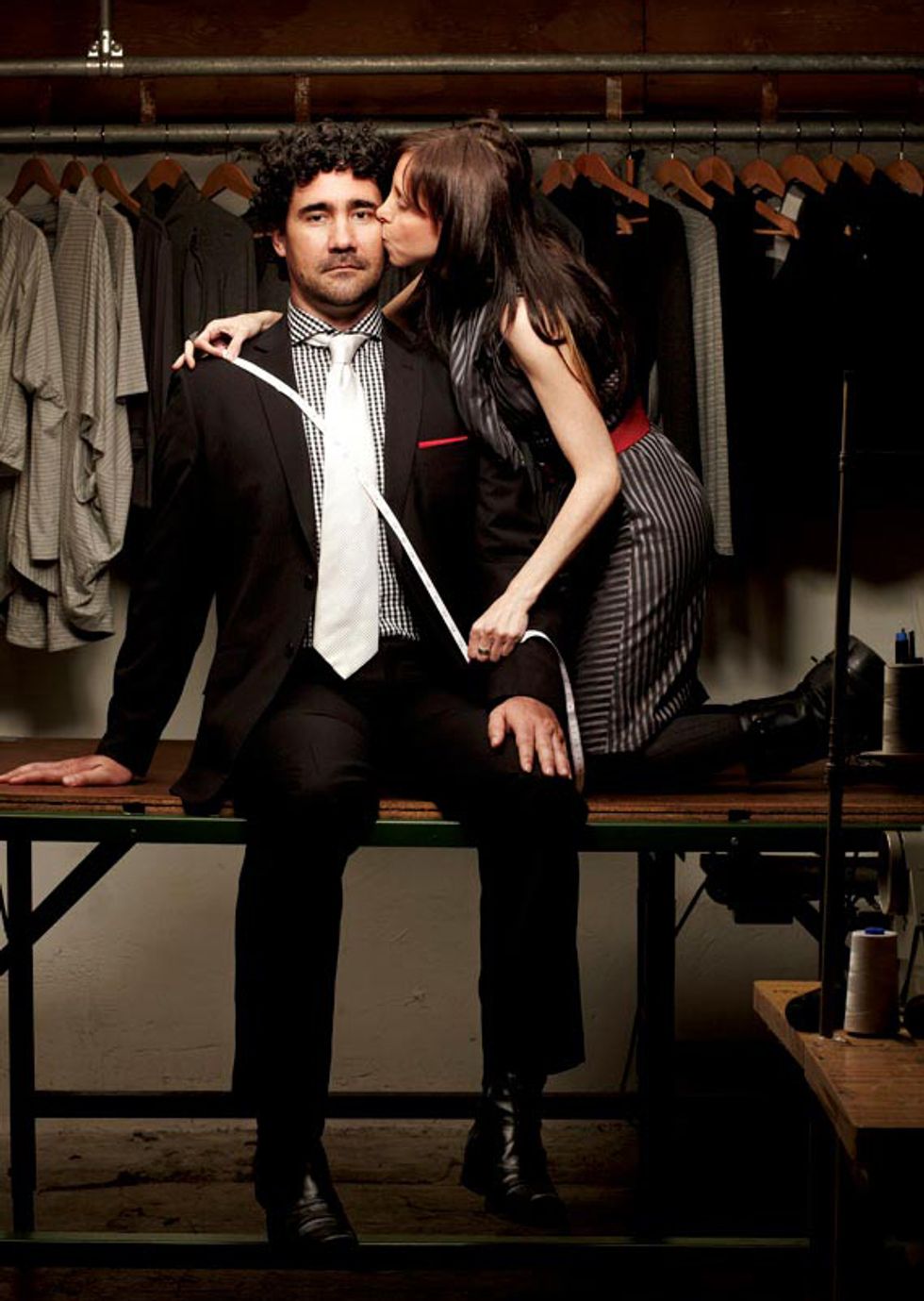 The Sartorialists: Brian Scheyer and Jill Giordano, founders and designers, gr.dano