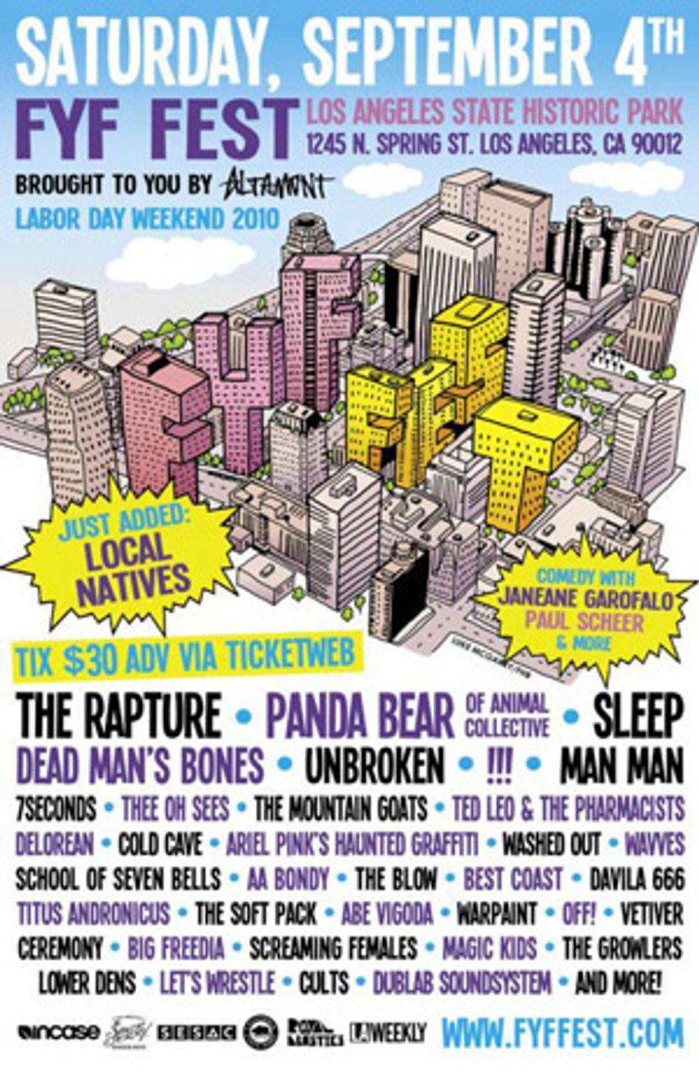 Win Tickets to this Weekend's FYF Festival in L.A!