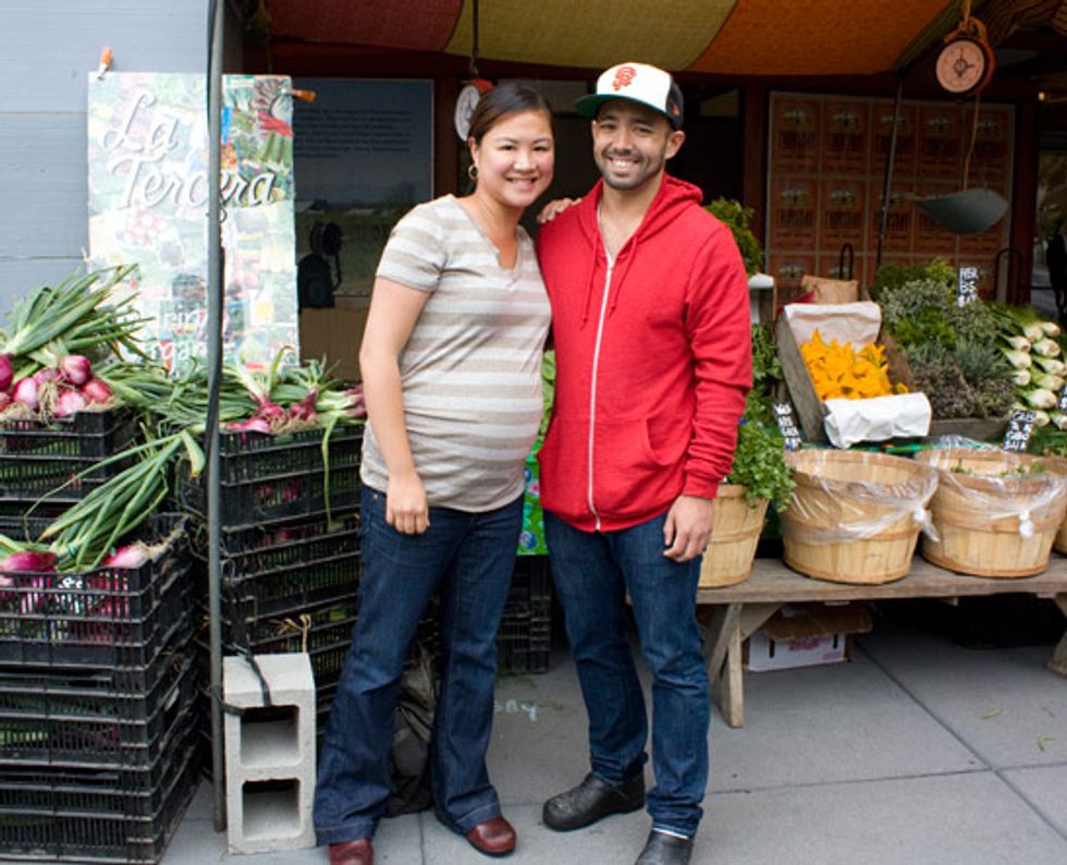 Market Watch: Shopping the Ferry Plaza Farmers Market with Richie Nakano and Kitty Gallisa of Hapa Ramen