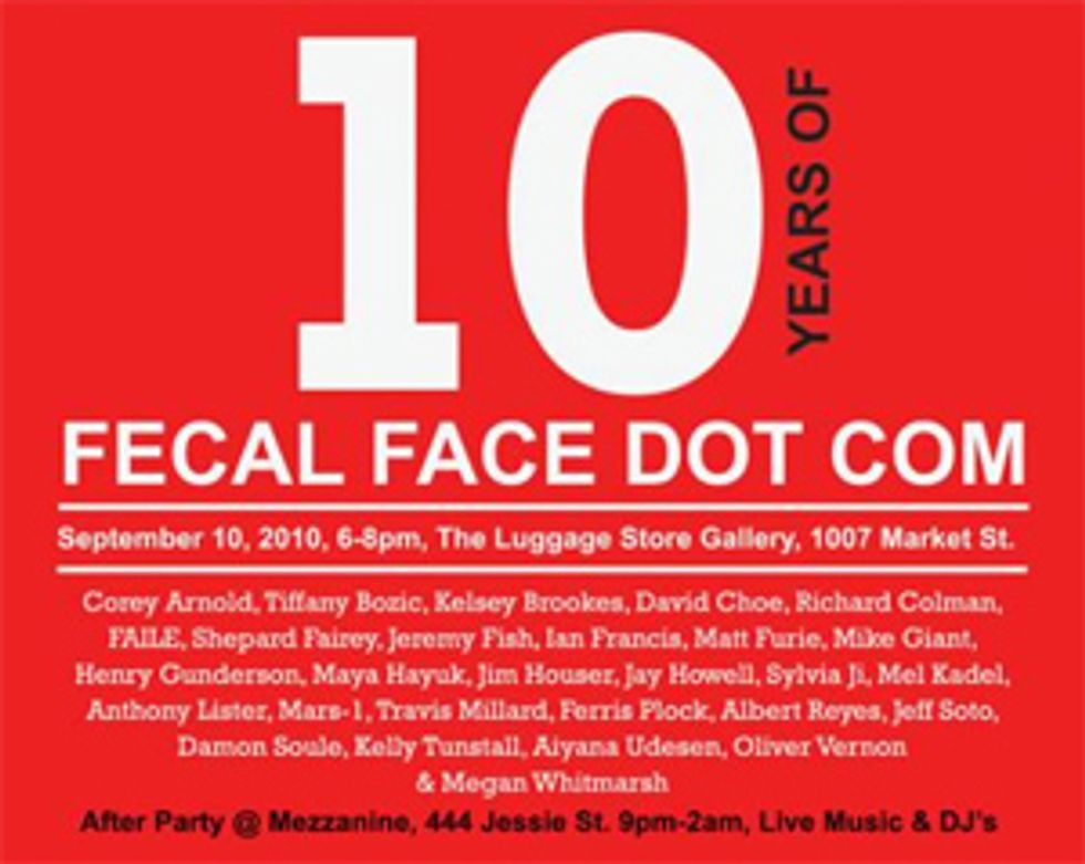 Fecal Face Celebrates 10 Years