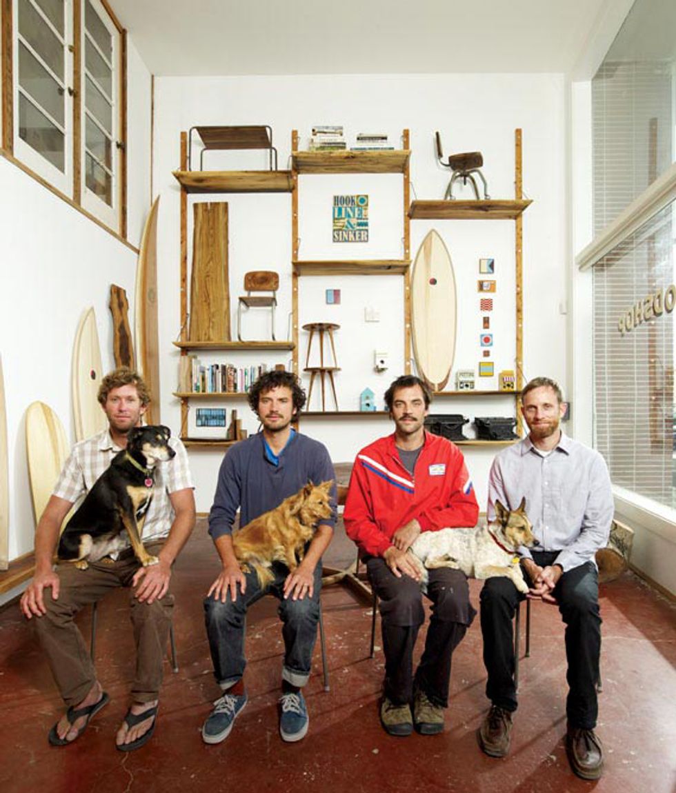 Hot 20 2010: Luke Bartels, Jeff Canham, Josh Duthie, and Danny Hess, Founding Designers of Woodshop