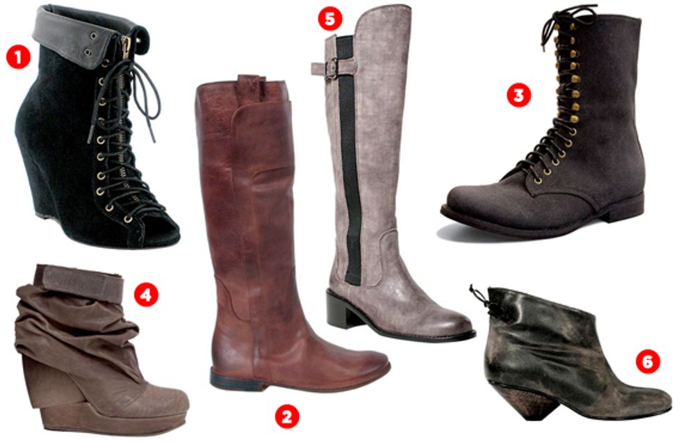 These (Six New) Boots Were Made For Walking