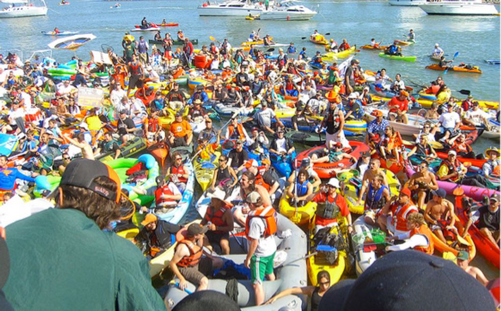 World Series Tickets? Upwards of $500. Kayaking in McCovey Cove? $100.