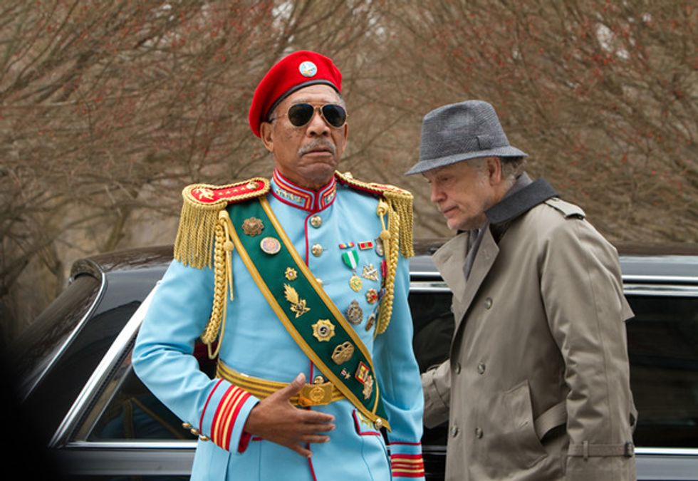 At Sea or Back in the Saddle, 'Red' Star Morgan Freeman Knows Virtue of Solitude