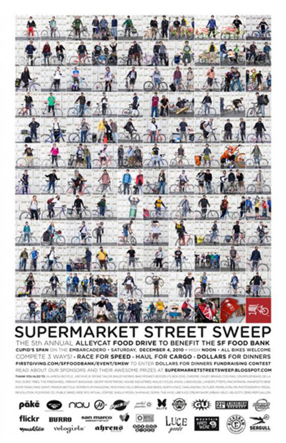 5th Annual Supermarket Street Sweep (With Beer from 21st Amendment)