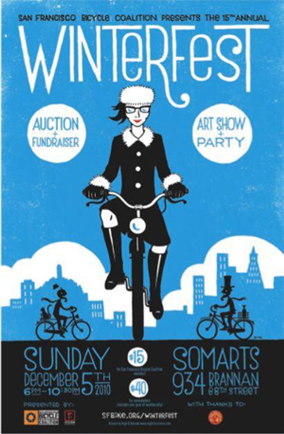 Transported: SF Bike Coalition Celebrates Winterfest 2010 This Weekend