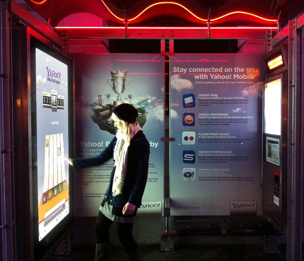 Yahoo! Revolutionizes Local Bus Shelters, Promises A Block Party With OK Go