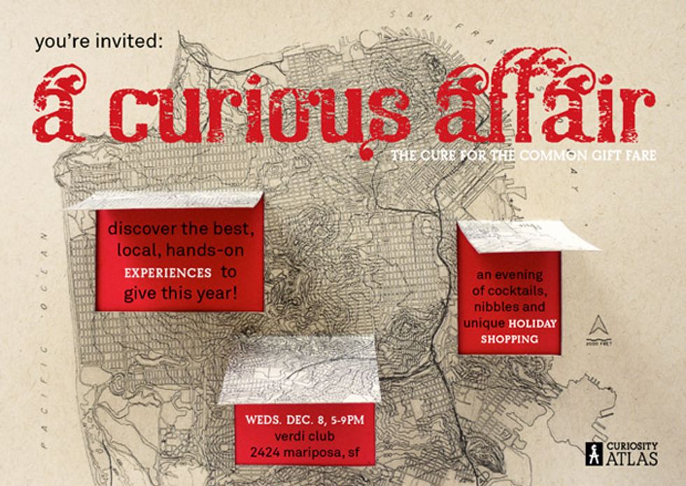 Gift Your Friends With Trapeze Classes & More @ Curiosity Atlas' "Experience" Gift Market