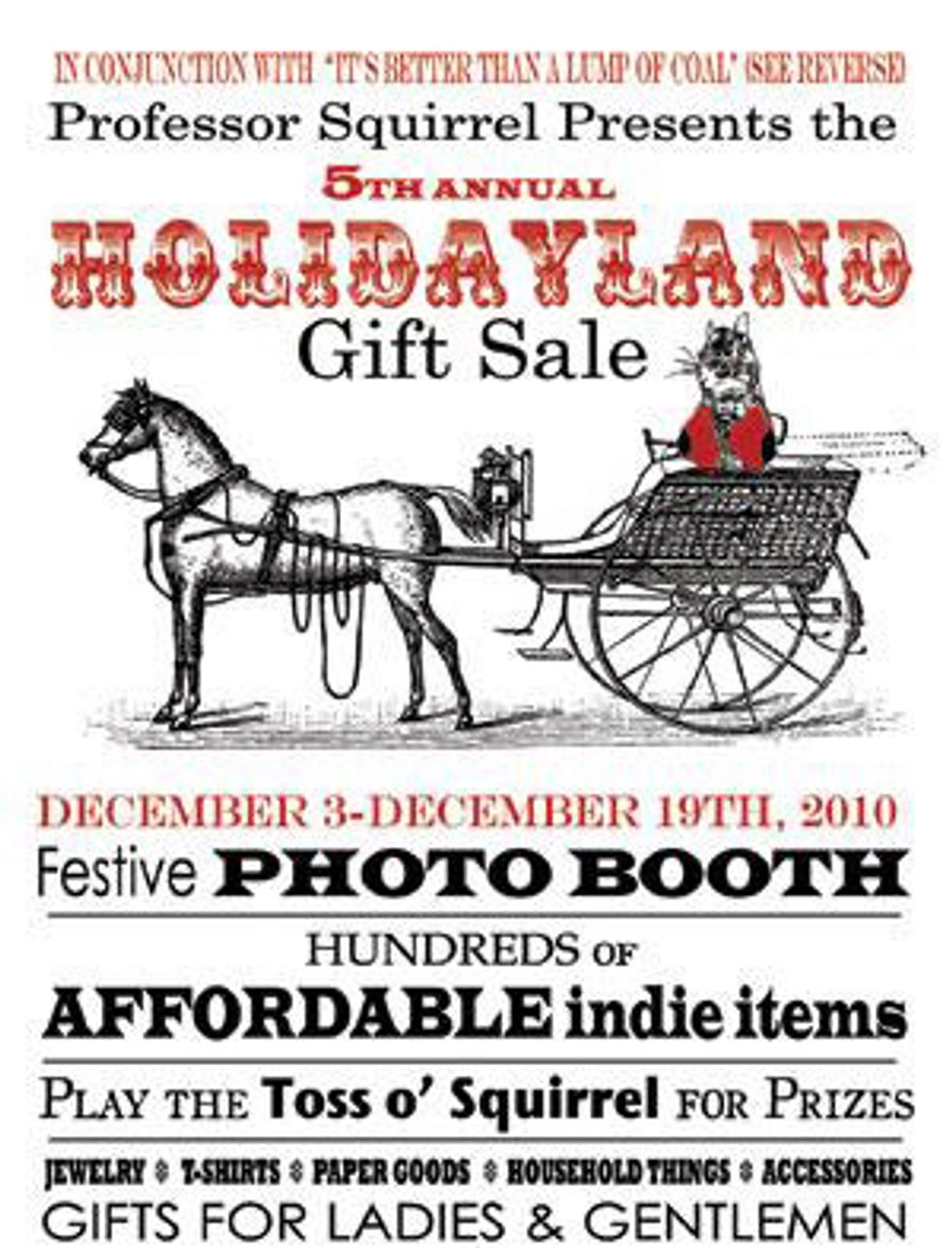 Compound Gallery's Holidayland Art & Gift Sale Going On Now