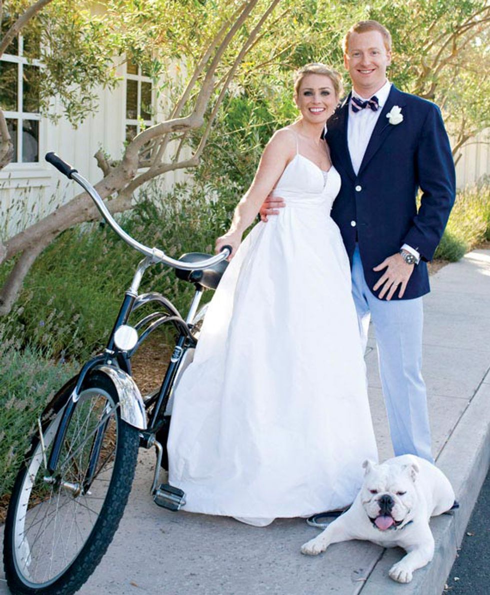 Wedding We Love: True Blue in Calistoga