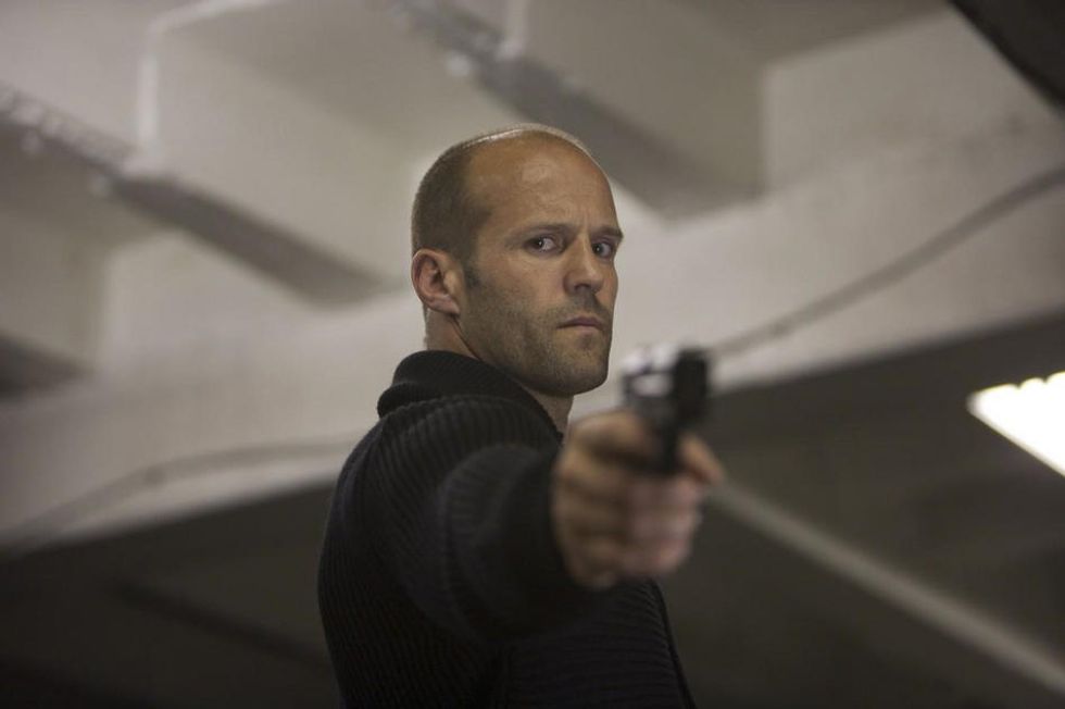 Former Olympian Jason Statham Carries the Torch for Yesterday's Action Heroes