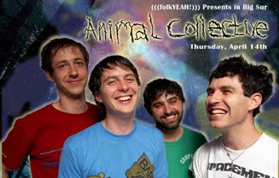Animal Collective at Henry Miller Library, Plus Henry Rollins & British Sea Power at Brookdale Lodge in April
