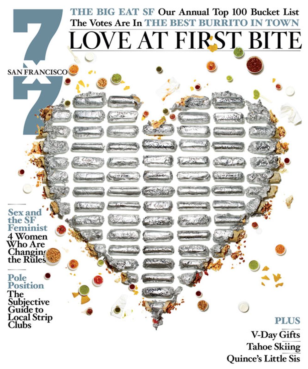 Joy and Pain: The Making of the 7x7 Burrito Cover