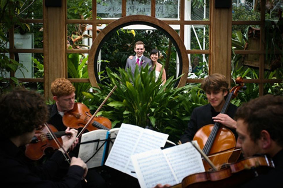 Tech Geek Wedding at the Conservatory of Flowers
