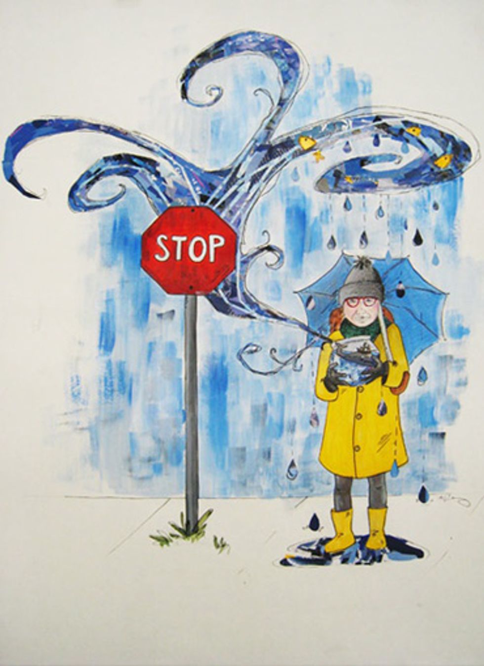 Exquisite Corpse Contest Winner: Nina Asay's "Where Rain Comes From"