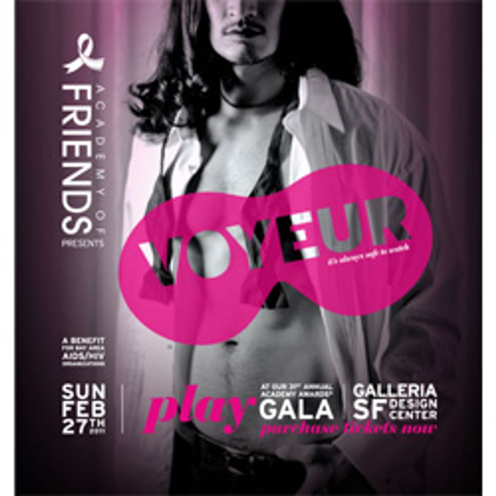 Academy of Friend's Voyeur Gala Celebrates the Oscars, Benefits the Fight Against AIDS