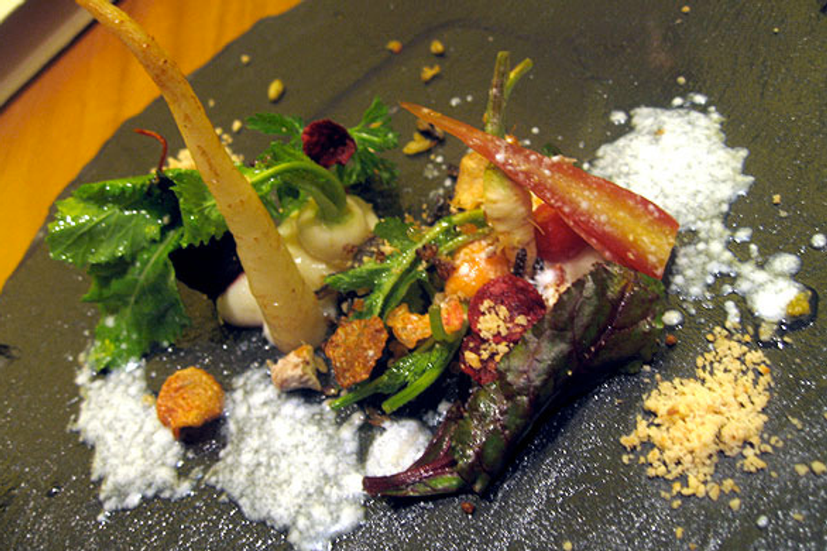 Atelier Crenn: Where the Snow is Really Falling