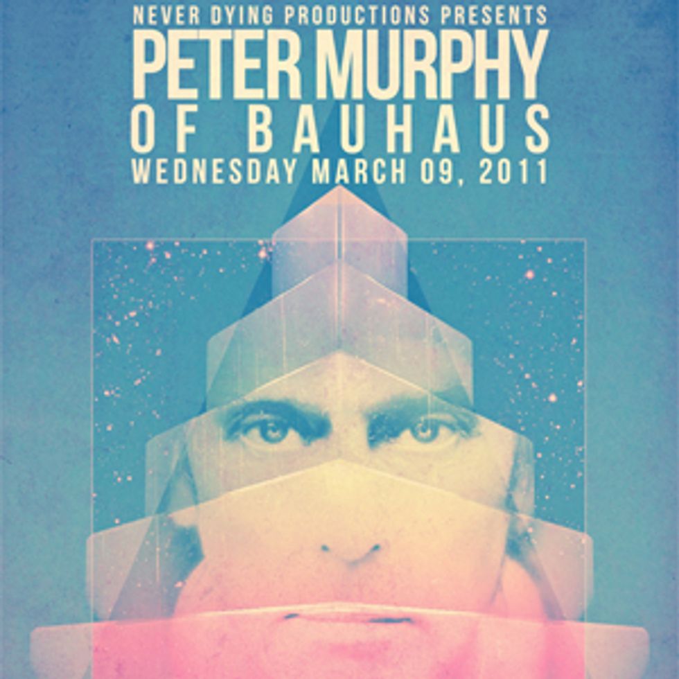 Bauhaus Frontman Peter Murphy Is Coming to Mezzanine, And We Have Tickets For You