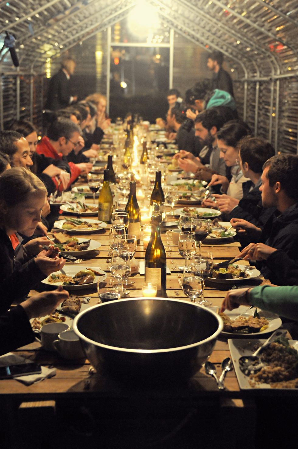 The First Supper: Hayes Valley Farm Hosts 30 Project's Kickoff Dinner Series