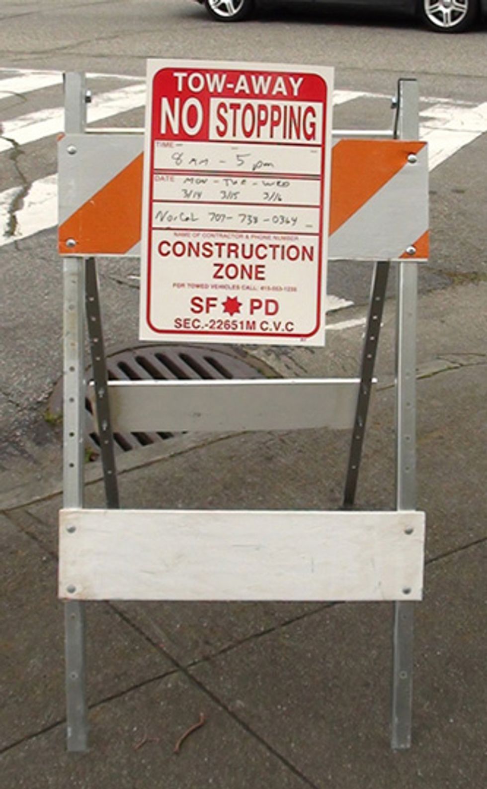 Parking Quiz: Confusing Construction Zone Signs