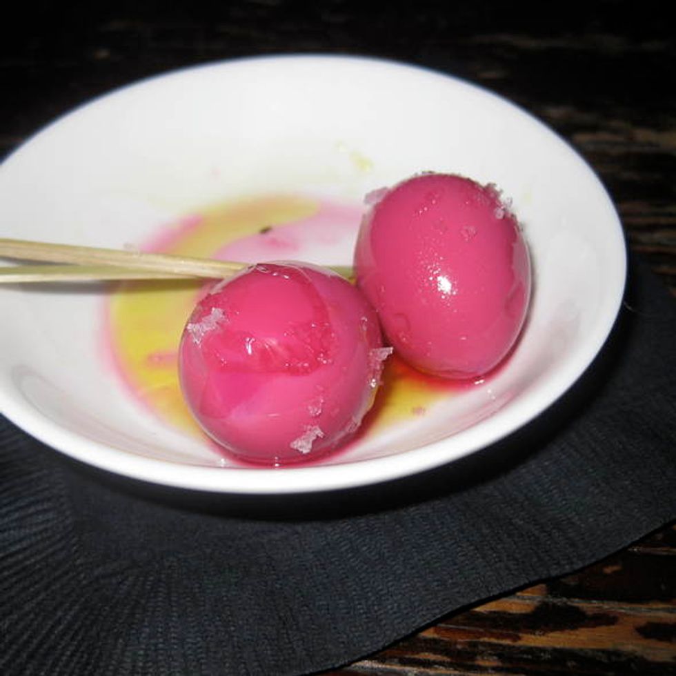 Secret Recipe: Pickled Quail Eggs from The Alembic