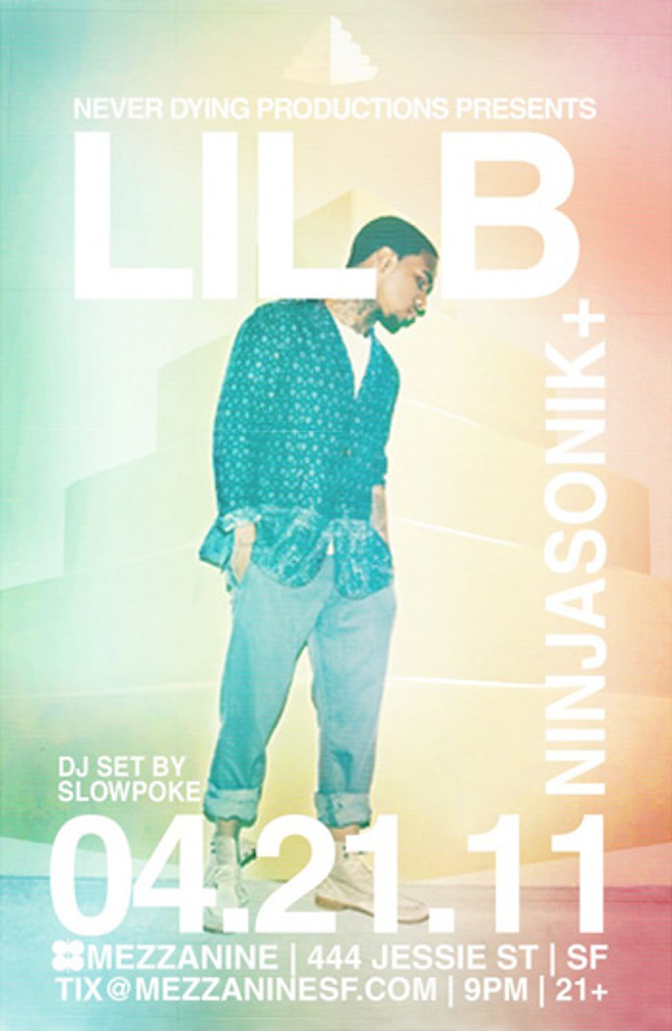 Want To Go To Lil B's First-Ever San Francisco Show at Mezzanine?