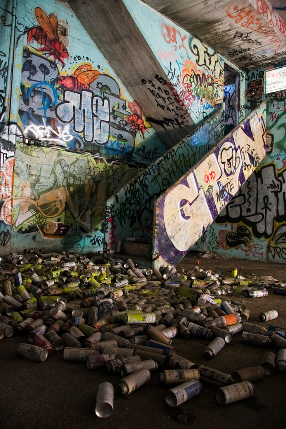 Scenes of the City: The Rankin Street Warehouse, a Massive Graffiti Anthology
