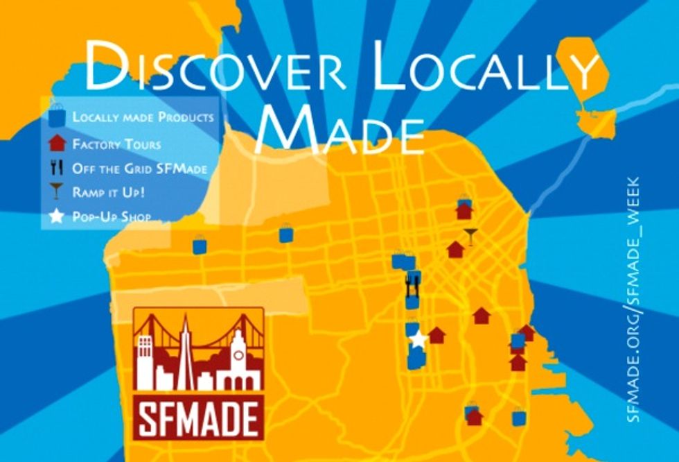 SFMade Week: Free Local Factory + Brewery Tours, A Pop-up Shop, Off the Grid, and More