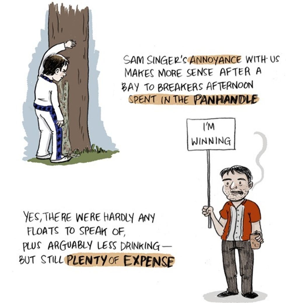 The 2011 Bay to Breakers, Illustrated