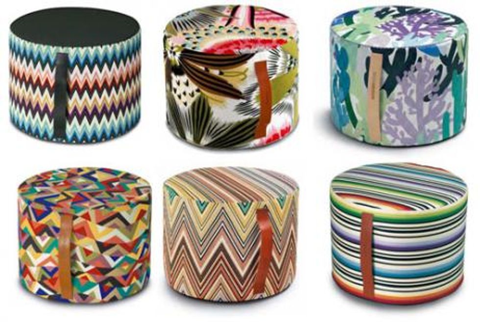 Design Buzz: New Poufs from Missoni