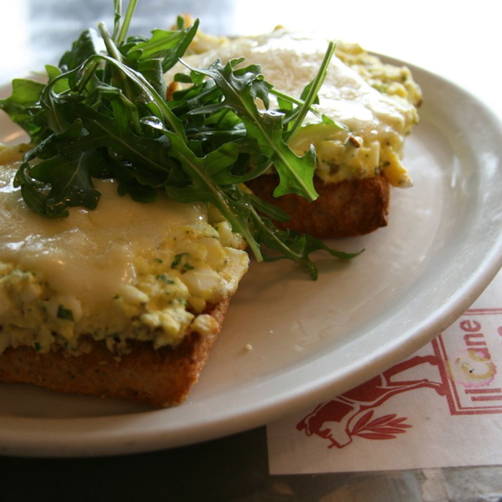 Secret Recipe: Warm Egg Salad Sandwich from Il Cane Rosso