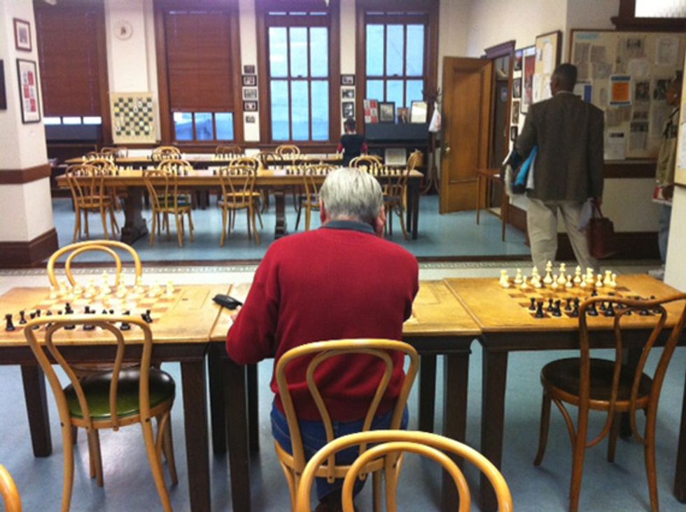 Inside the Oldest Chess Club in the United States on Post Street
