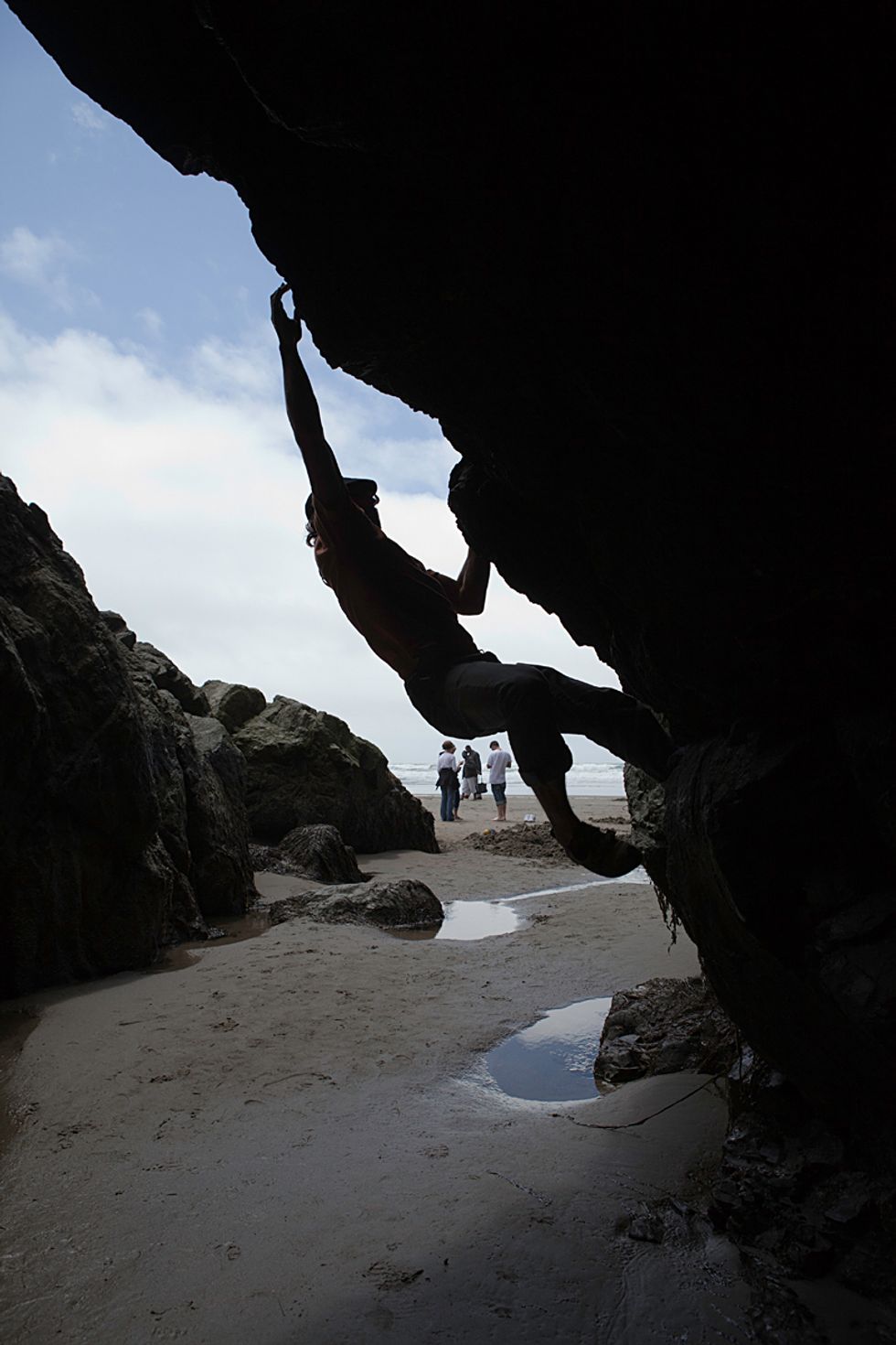 Scenes of the City: Rock Climbing and Bouldering At Ocean Beach, Glen Canyon Park and Corona Heights
