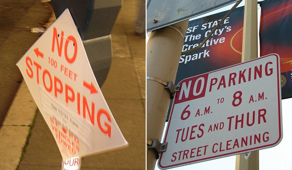 Ask the Parking Guru: What's the Difference Between "No Stopping" and "No Parking"?
