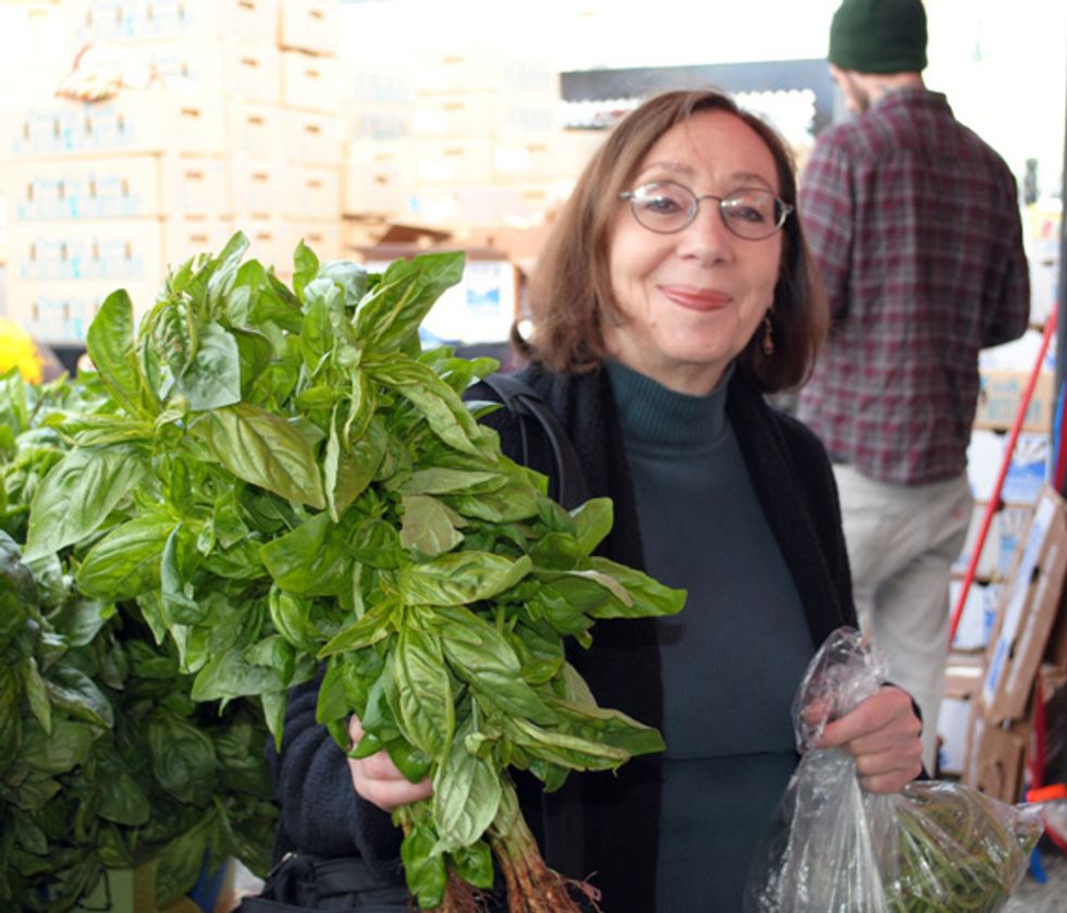 Market Watch: Culinary Hero Joyce Goldstein Shops the Farmers Market for Dinner