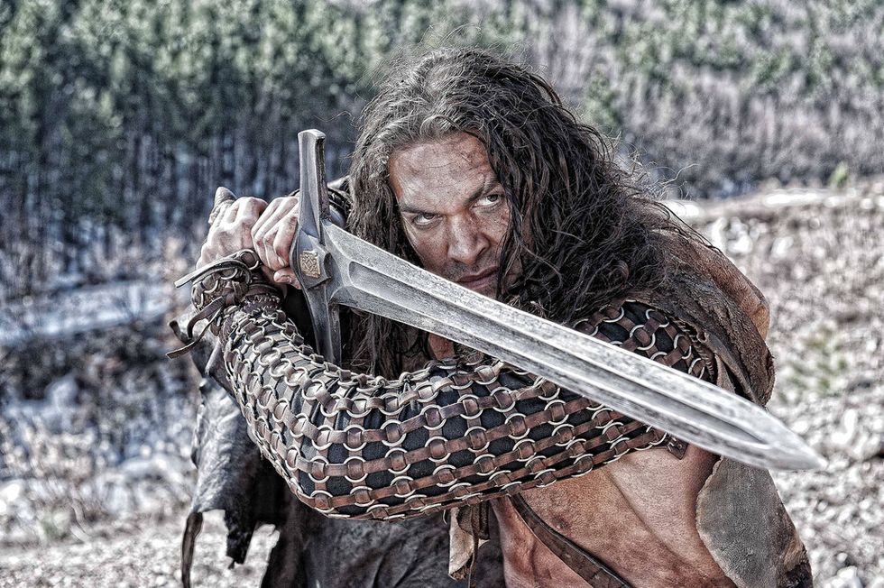 Unphased by Arnold's Legacy, New 'Conan' Jason Momoa Embraces R-Rated Savagery