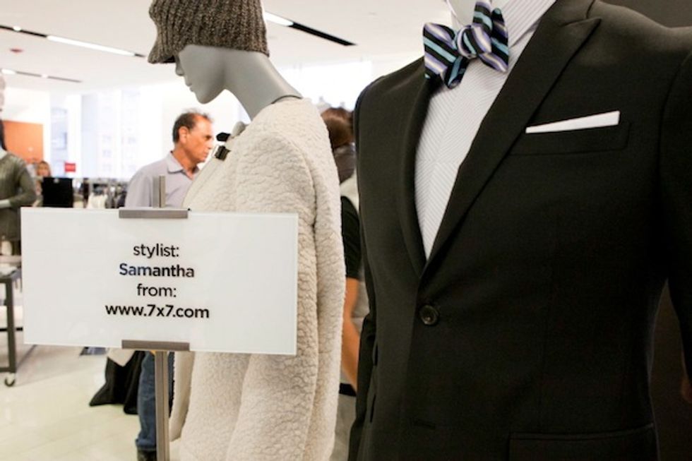 Saks and 7x7 Have a Mannequin Moment