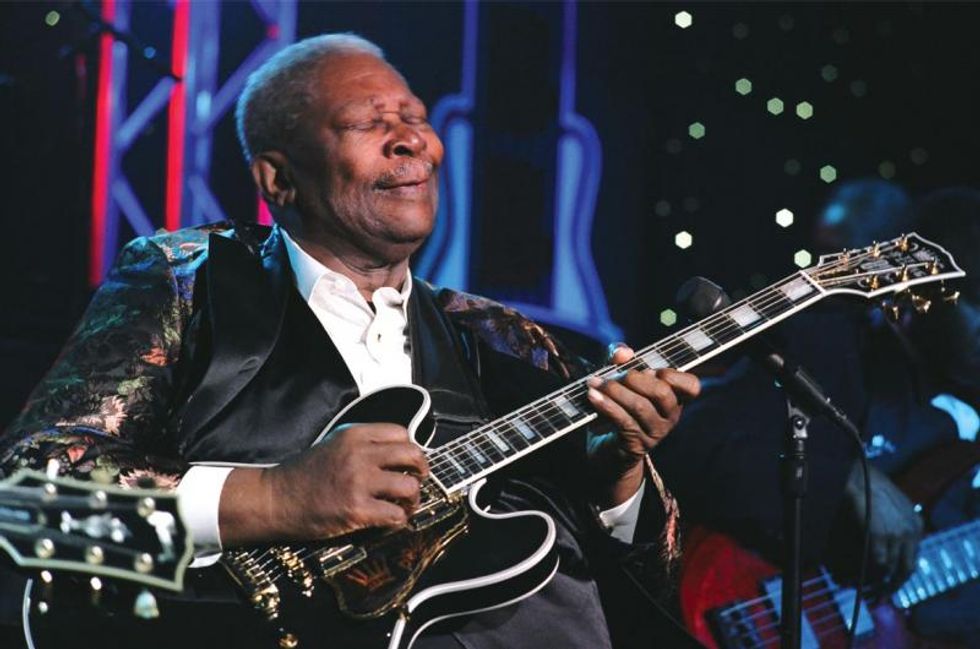 B.B. King at the Russian River Jazz and Blues Festival