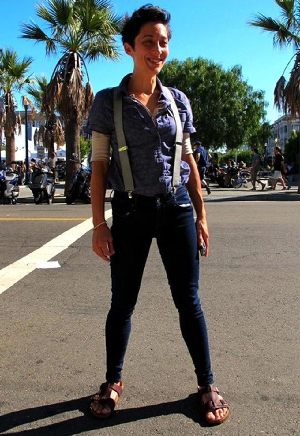 SF Street Style: Sweet Summer Androgyny at CAPSULE, in Hayes Valley