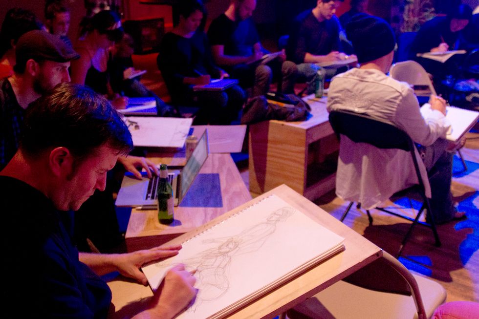 The Sexiest Art Class You'll Ever Go To