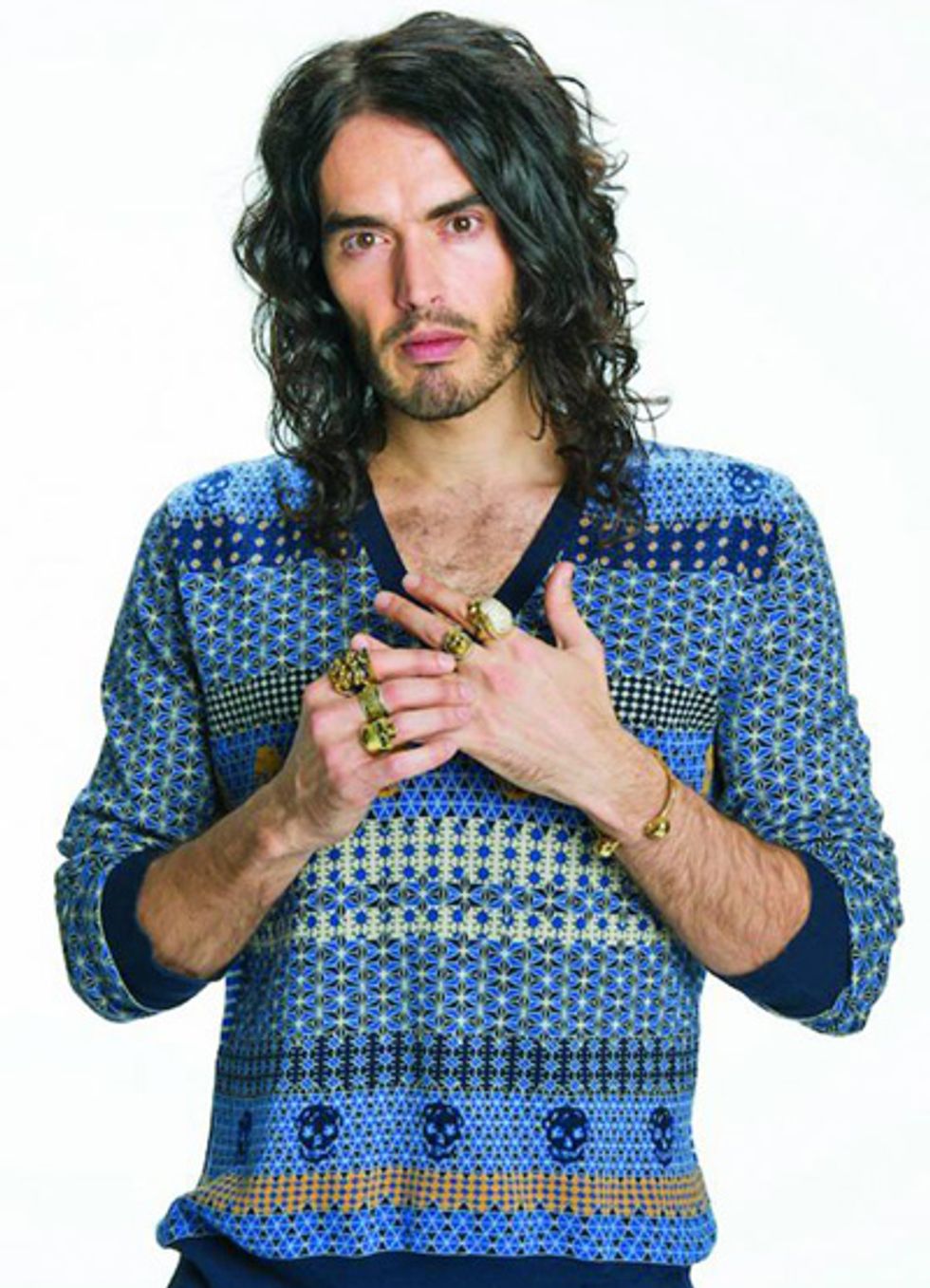 Russell Brand at the Palace of Fine Arts